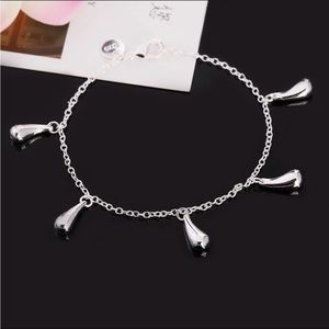 Sterling Silver Drop Bracelet